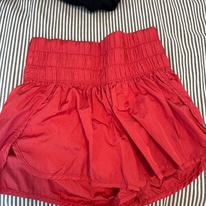Red Free People Women's Shorts
